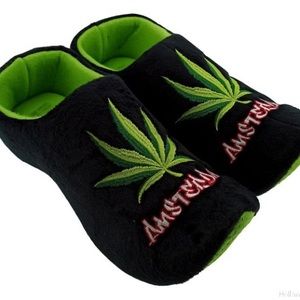 Amsterdam Weed Clog Slippers (for Men)